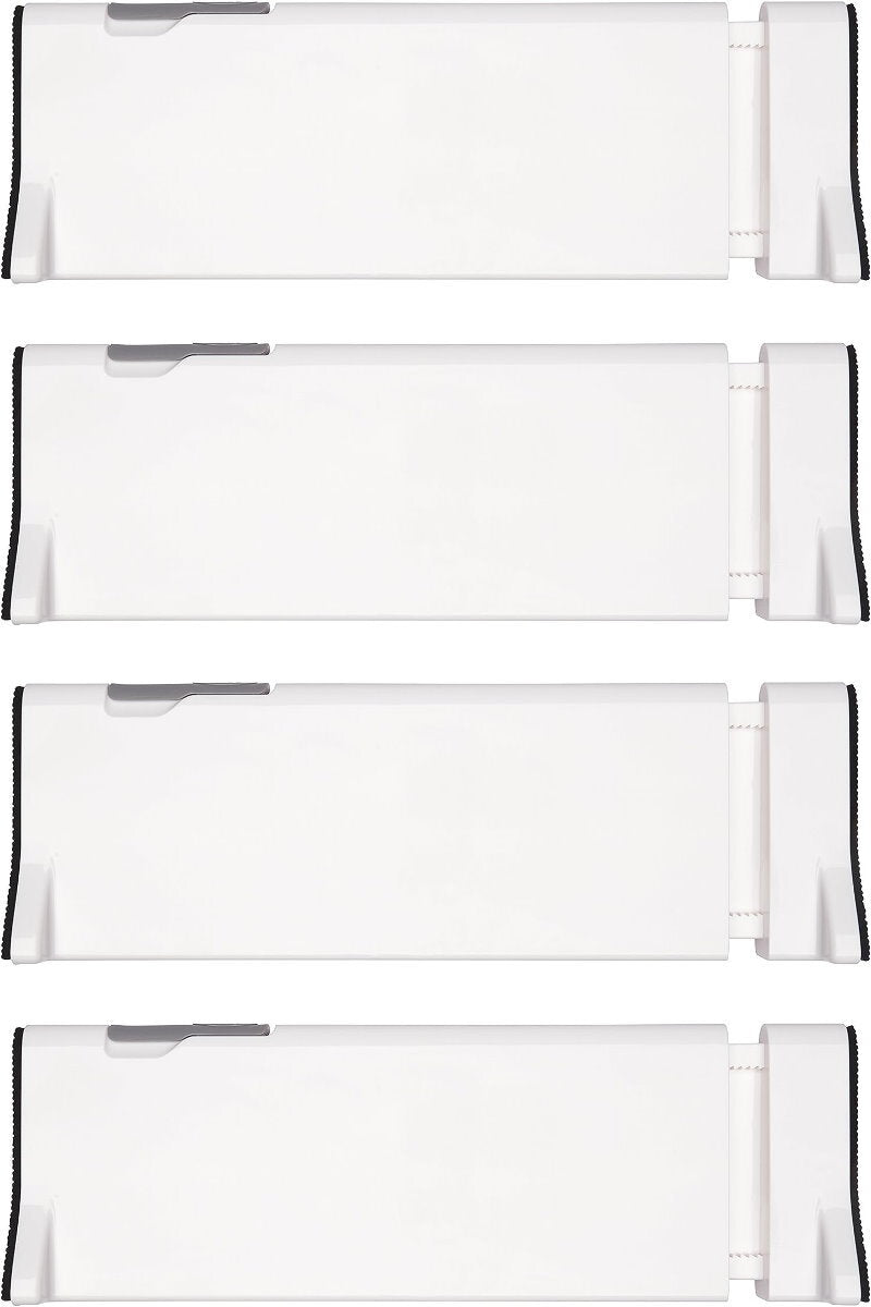 OXO Soft Works Expandable Dresser Drawer Divider Set 4 Piece or 2 Piece
