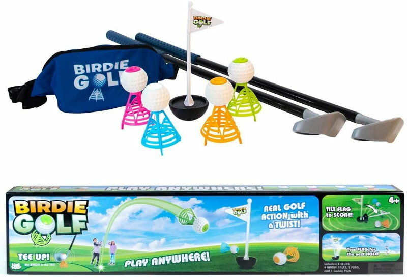 Hog Wild Birdie Outdoor Golf Play Set - Outdoor Game for Family Fun