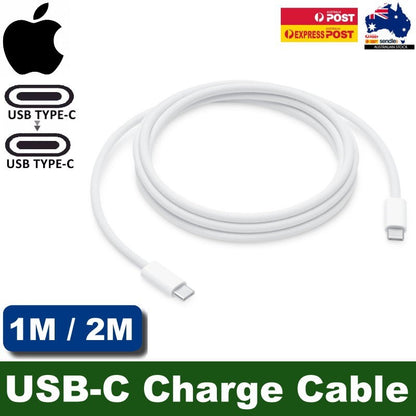 GENUINE Apple 240W USB-C Charge Cable (2 m) / 60W USB-C Charge Cable (1 m)