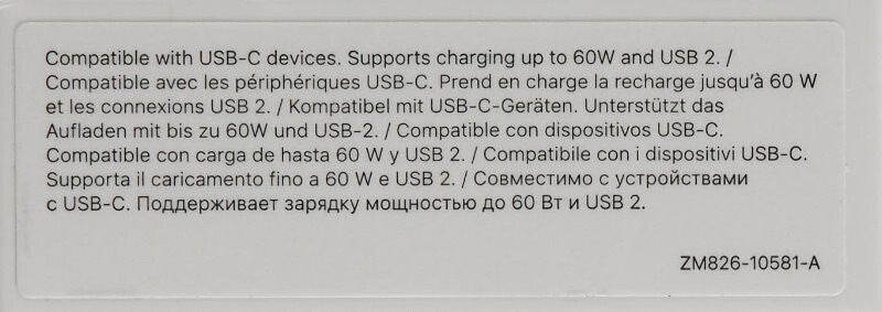 Genuine Apple 60W USB-C Charge Cable Woven 1m for iPhone 16 15 Macbook Pro Air