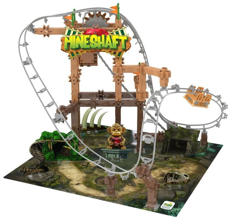 The Learning Journey Techno Trax Mineshaft Roller Coaster Construction Set