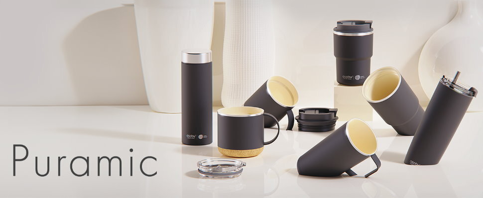 Asobu 650ml Puramic Pick Me Up & Go Coffee Travel Mug Vaccum Isolated Tumbler