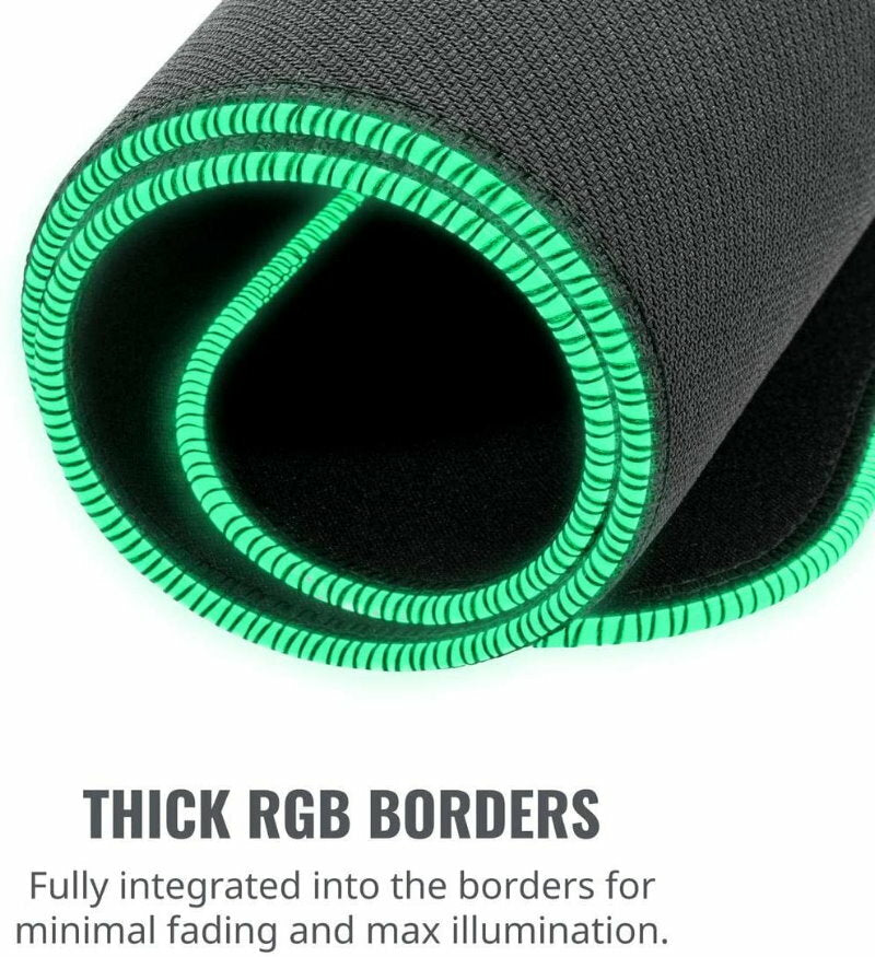 Cooler Master MP750-XL Extra Large 94x38cm RGB Soft Gaming Mouse Pad Mat