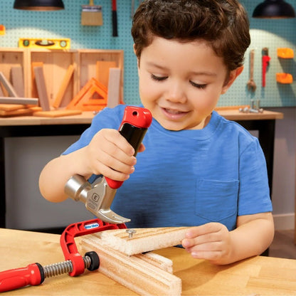 Little Tikes 114 PCs Creative Construction Master Carpenter Set Pretend Play Toy