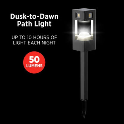 Infinity X1 2-Pack CREE SMD Pathway Motion Activated 500 Lumen Solar Path Light