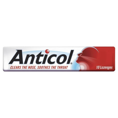 9 x 30 Nestle Anticol Medicated Soothes Throat Cough Lozenges Clear Nose 1.2kg