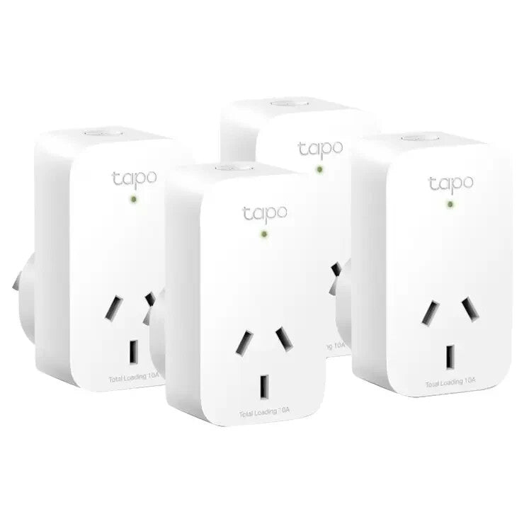 TP-Link Tapo P100 Smart Wifi Power Socket Plug Google Alexa  Smart Home 4 Pack