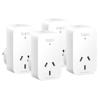 TP-Link Tapo P100 Smart Wifi Power Socket Plug Google Alexa  Smart Home 4 Pack