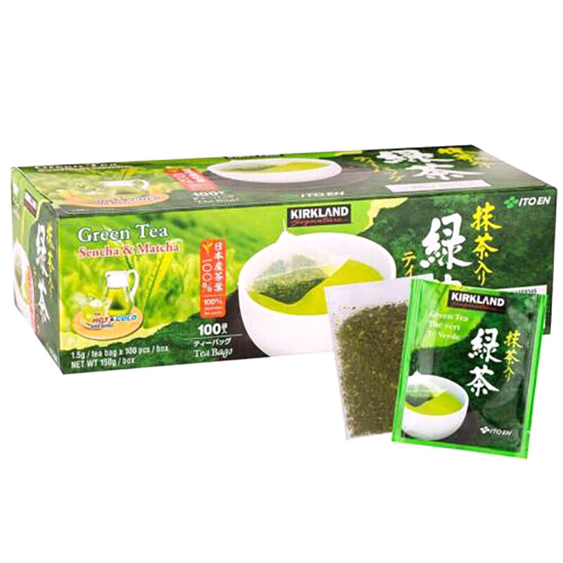 100% Japanese Itoen Green Tea Bag Sencha Matcha Blend 100 Box Product Of Japan