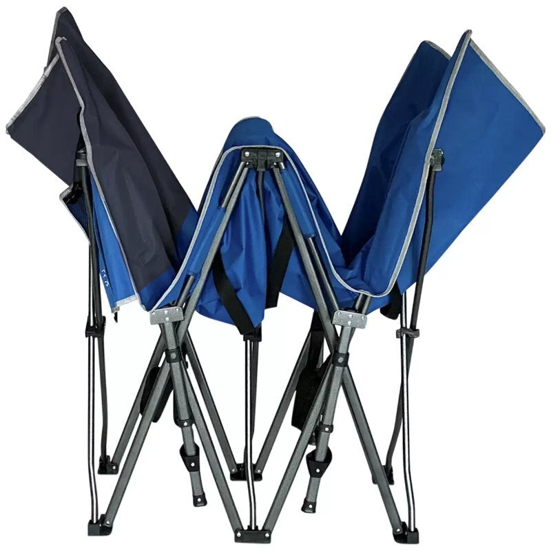 Hidden Wild XL Portable Folding Camp Cot with Carry Bag - 159kg, 200x80x47 cm
