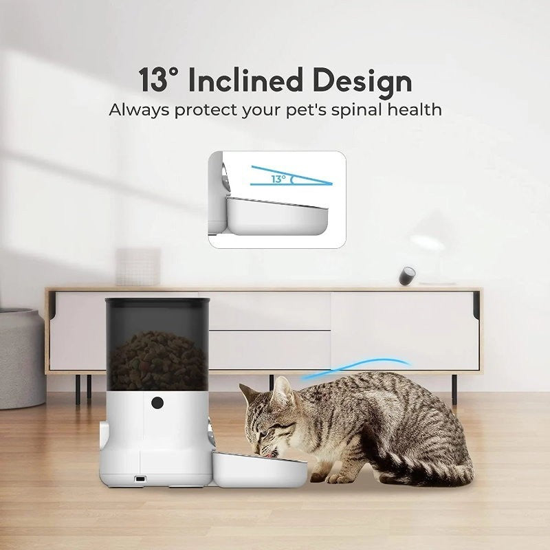 Dogness F14 Cube App Pet Dog/Cat Automatic Programmable Feeder Large 6L -Express