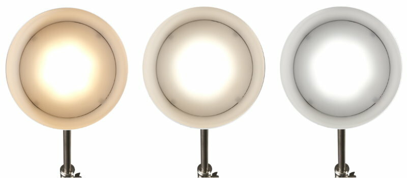 Ottlite Harmonize Metal LED Desk Lamp with USB charging reduces eyestrain by 51%