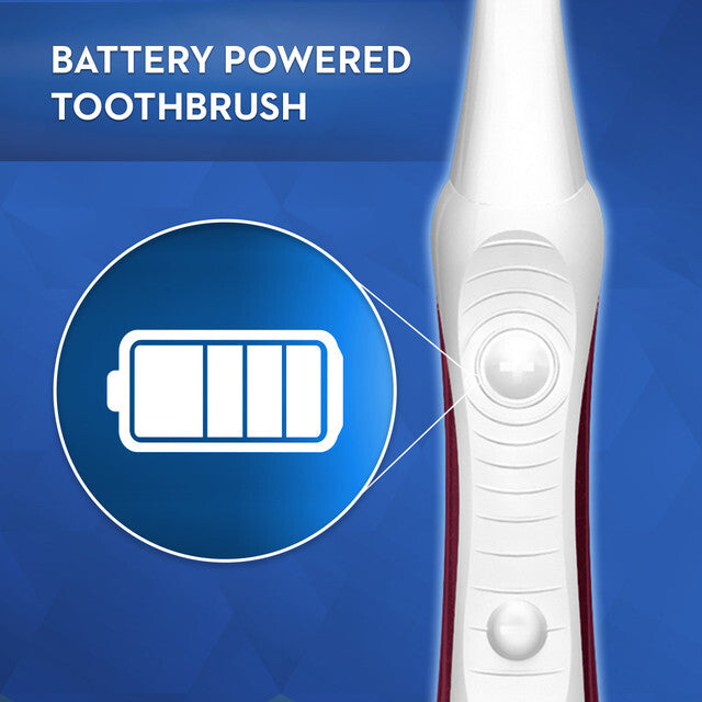 5 Packs Oral-B Pulsar Battery Power Soft Vibrating Bristles Toothbrush Oral Care