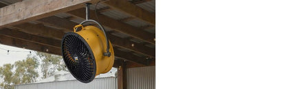 CAT Caterpillar 18" High Velocity Industrial Drum Pedestal Air Circulator Fan