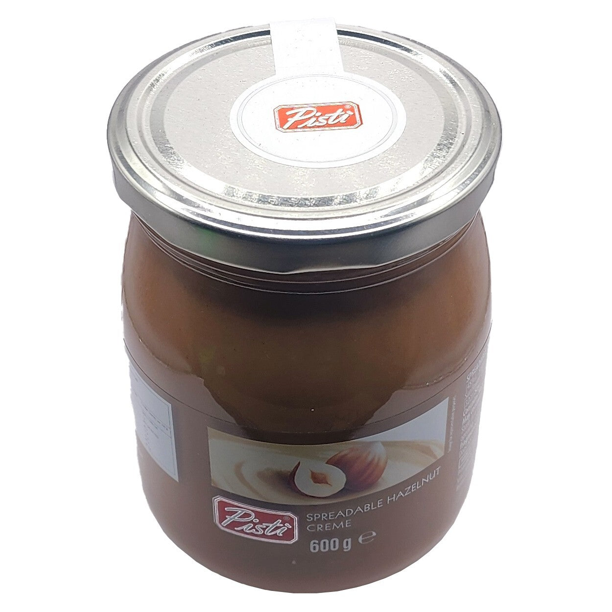 Pisti Premium Italian Hazelnut Creme Bread Spreadable Gourmet Cream Paste 600g