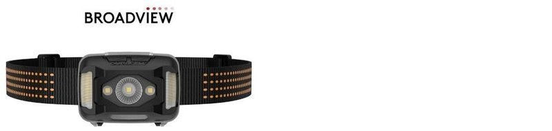 Duracell LED Headlamps 550 Lumens 9 Lighting Modes Waterproof IPX8, 220° Viewing