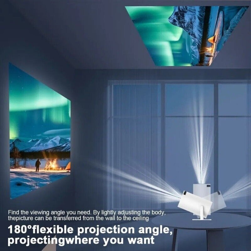 Topleo Freestyle Portable Smart Projector Up to 130" Projection & 180° Rotation