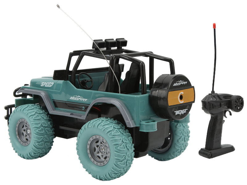 MGRC RTR 1/18 Scale 2.4G RWD RC Off-Road Car 2WD High Speed w/ LED Lights, Alloy
