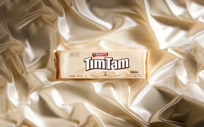 6 x 165g Arnott's Tim Tam Value Family Pack Malted White Chocolate Biscuits