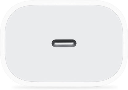 Genuine Apple 20W USB-C Power Adapter for iPhone 16/15, iPad Pro, Apple Watch