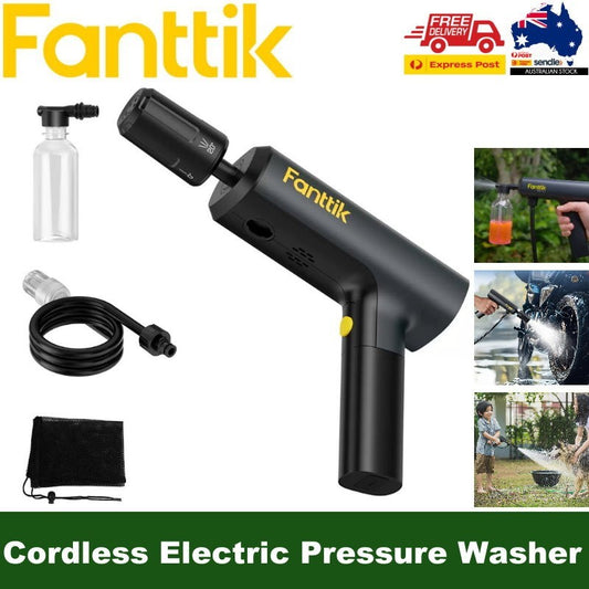 Fanttik K100 Flip Foldable Portable Cordless Electric Pressure Washer Gun