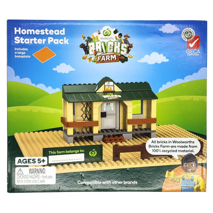 Woolworths Bricks Farm Homestead Starter Pack - Limited Edition Building Set