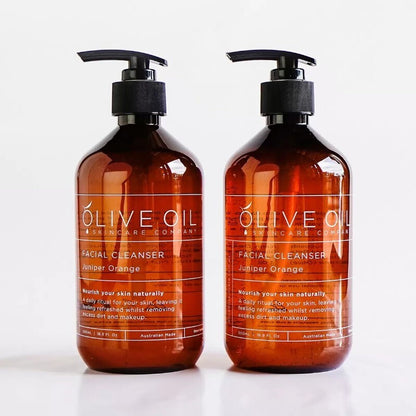 Olive Oil Skincare Company Juniper Orange Facial Cleanser 500ML Face Wash