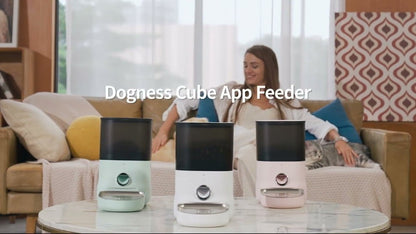 Dogness F14 Cube App Pet Dog/Cat Automatic Programmable Feeder Large 6L -Express