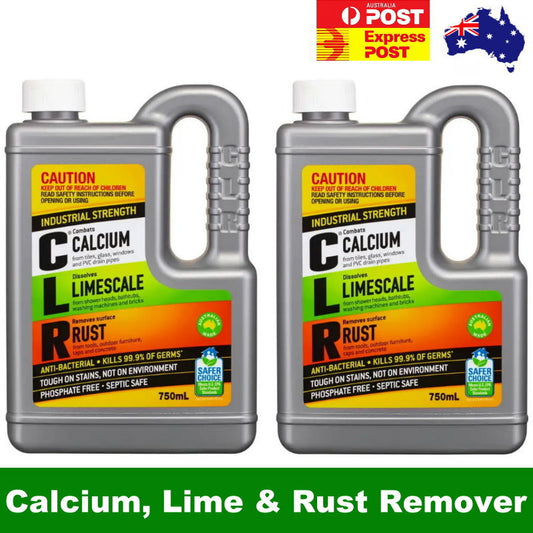 CLR Multipurpose Cleaner Calcium, Lime, Rust, Stain Remover 750mL Clean Safe