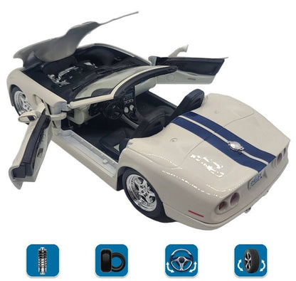 Maisto 1:18 Scale 1999 Special Edition Shelby Series One White Die Cast Car