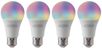 V-TAC Bluetooth Smart RGB LED Light Bulb A60 E27 or B22 - App or Voice Control