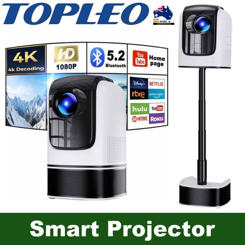 Topleo HY360 3-in-1 1080p 4K Portable Home Theater WiFi Projector HiFi Speaker