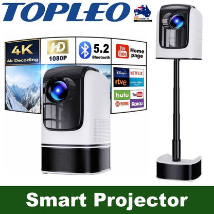 Topleo HY360 3-in-1 1080p 4K Portable Home Theater WiFi Projector HiFi Speaker