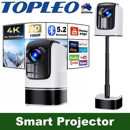 Topleo HY360 3-in-1 1080p 4K Portable Home Theater WiFi Projector HiFi Speaker