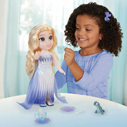 Disney Princess Doll Tea Time w/ Friend - Doll, Outfit, Tea Cups, Plates, Spoons