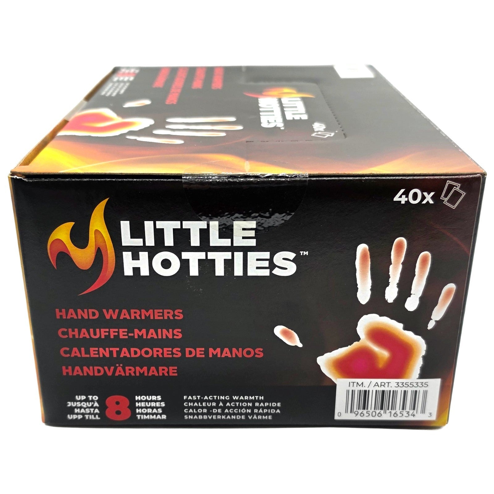 Little Hotties 80 x Hand Warmer Glove Pocket Natural Heat Indoor Outdoor Skiing