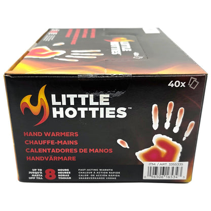 Little Hotties 80 x Hand Warmer Glove Pocket Natural Heat Indoor Outdoor Skiing