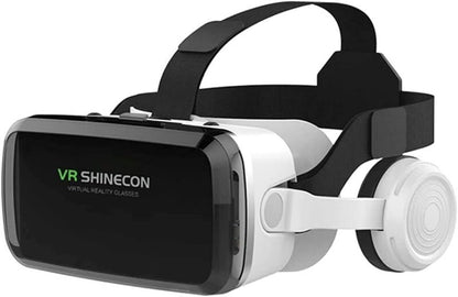 VR SHINCON 8.0 Bluetooth 3D VR Glasses Headsets w/ Controller - iOS & Android