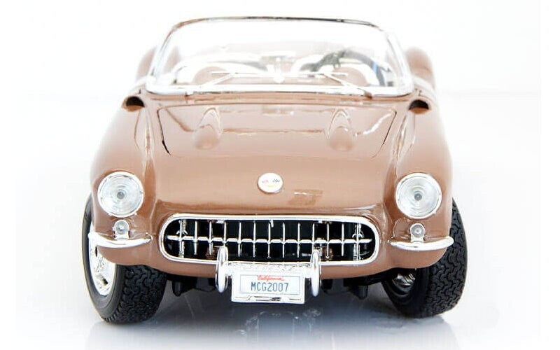 Maisto 1:18 Scale Special Edition 1957 Chevrolet Corvette Bronze Die Cast Car