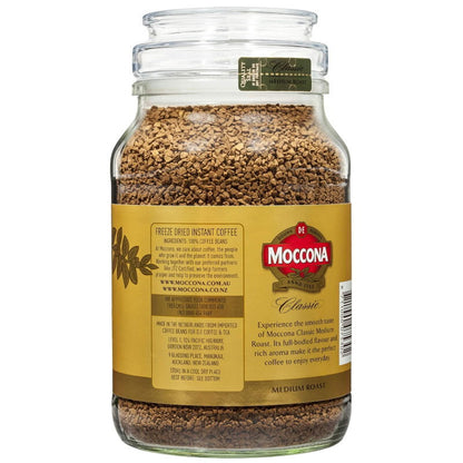 Moccona Classic Medium Roast Freeze Dried Instant Coffee 400g/each
