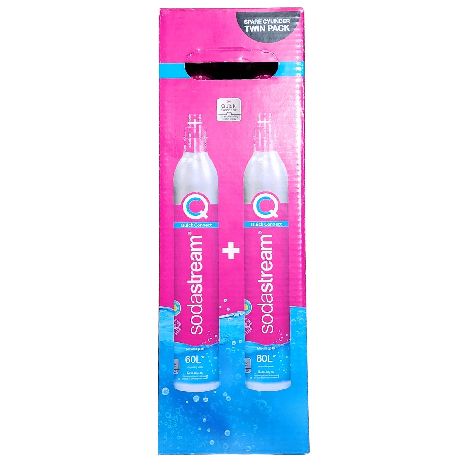 Sodastream Terra Sparkling Water Drink Maker Mega Pack Soda Stream Machine 2x1L