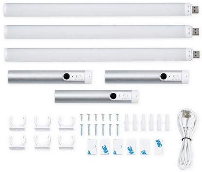 Westinghouse 3-Pack Rechargeable LED Wireless Wave Activated Light Bar Kitchen