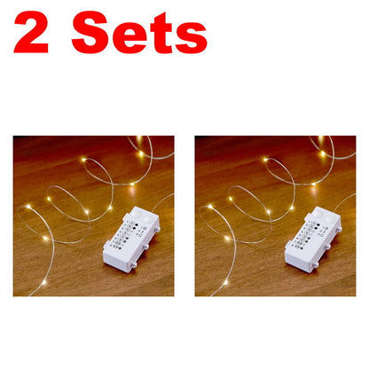 Philips 8 Functions Dual Colour Battery Operated 50 LED Micro Lights Color Chang