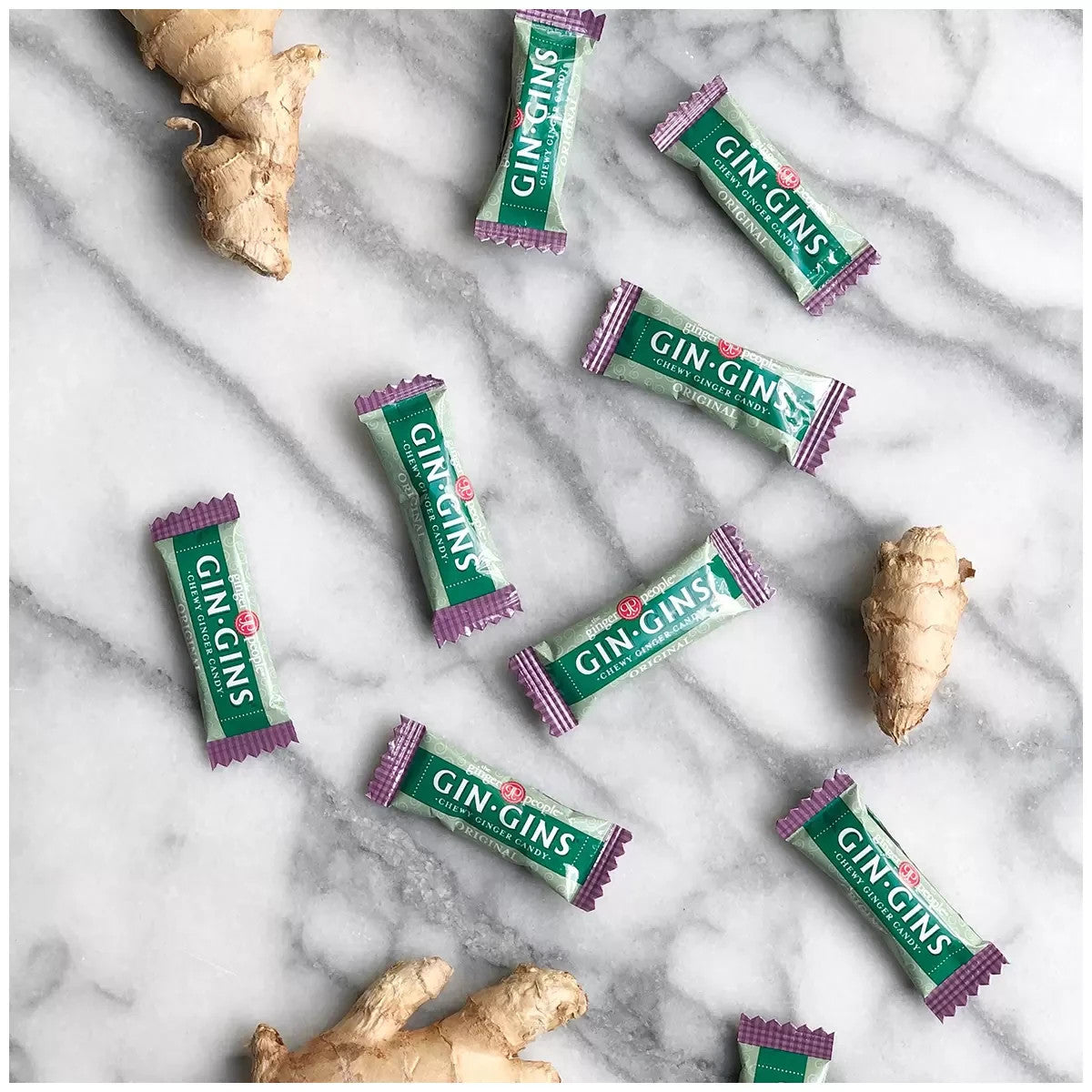 Original Ginger Chew Natural For Nausea Digestion Vegan Gluten Free Non GMO 500g