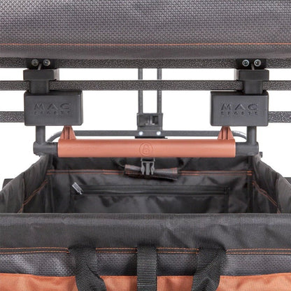 MacSports XXL Heavy Duty Collapsible Outdoor Push Pull Folding Wagon All Terrain