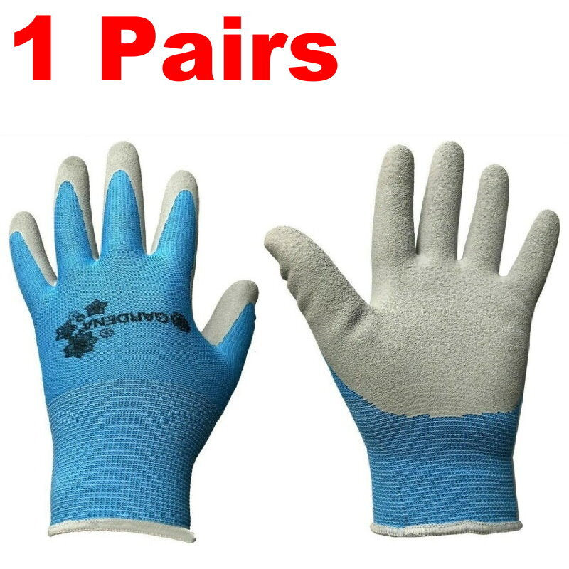 Groupe BBH Latex Foam Comfort Grip Breathable Durable Gardening Gloves for Women