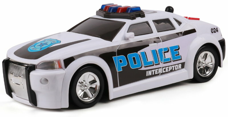 Mighty Fleet Motorised Vehicle Garbage Truck Police Car Fire Engine Helicopter