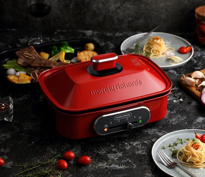 Morphy Richards 2.5L 1400W Electric Slow Cooker/Grill/Steam Multifunction Pot