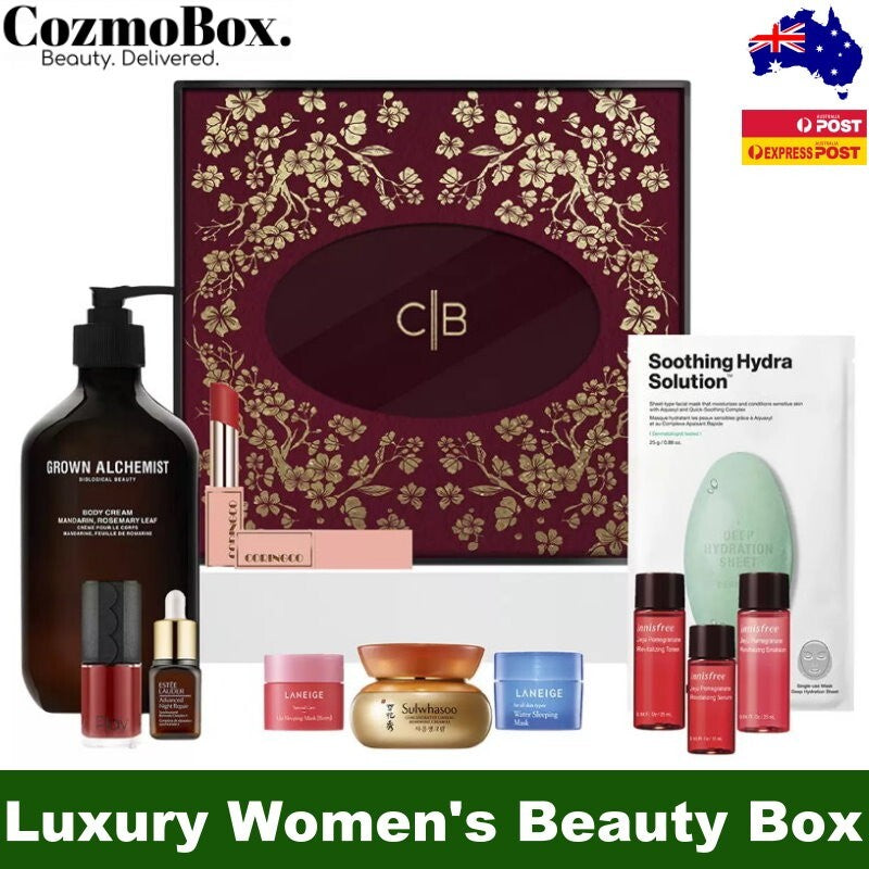 CozmoBox CB 11 Piece Luxury Women's Beauty Box Gift Box Make Up Collection