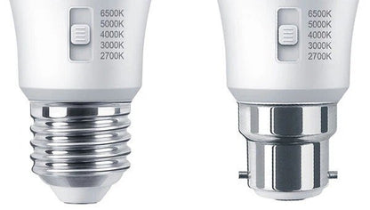 Feit Electric 6 Pack 5-Colour Dimmable LED Light Bulbs 9W 810 Lumens E27 or B22
